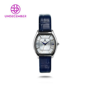 12 월 럭셔리 패션 숙녀 석영 시계 클래식 캐주얼 여성용 가죽 석영 시계 손목 시계 우아한 일상 복장 - Product Image 1