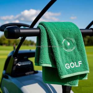 Toalla de Golf de Microfibra Reciclada de Secado Rápido con Logotipo Personalizado al por Mayor - Product Image 5
