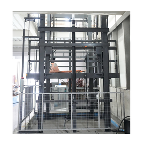 Thủy lực vận chuyển hàng hóa thang máy kho hàng hóa Thang Máy vận chuyển hàng hóa thang máy kho hướng dẫn đường sắt hàng hóa thang máy - Product Image 4