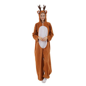 Ensemble complet unisexe adulte femmes hommes noël <span class=keywords><strong>renne</strong></span> cerf Costume Cosplay Halloween fête costume de noël - Product Image 3
