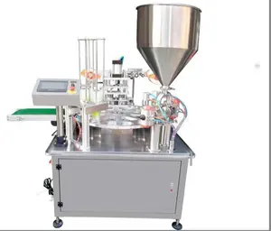 Malaysia Market Semi-Geautomatiseerde Cup Sealer Machine Fles Kan Sealer Machine Pop Kan Verzegeling Machine