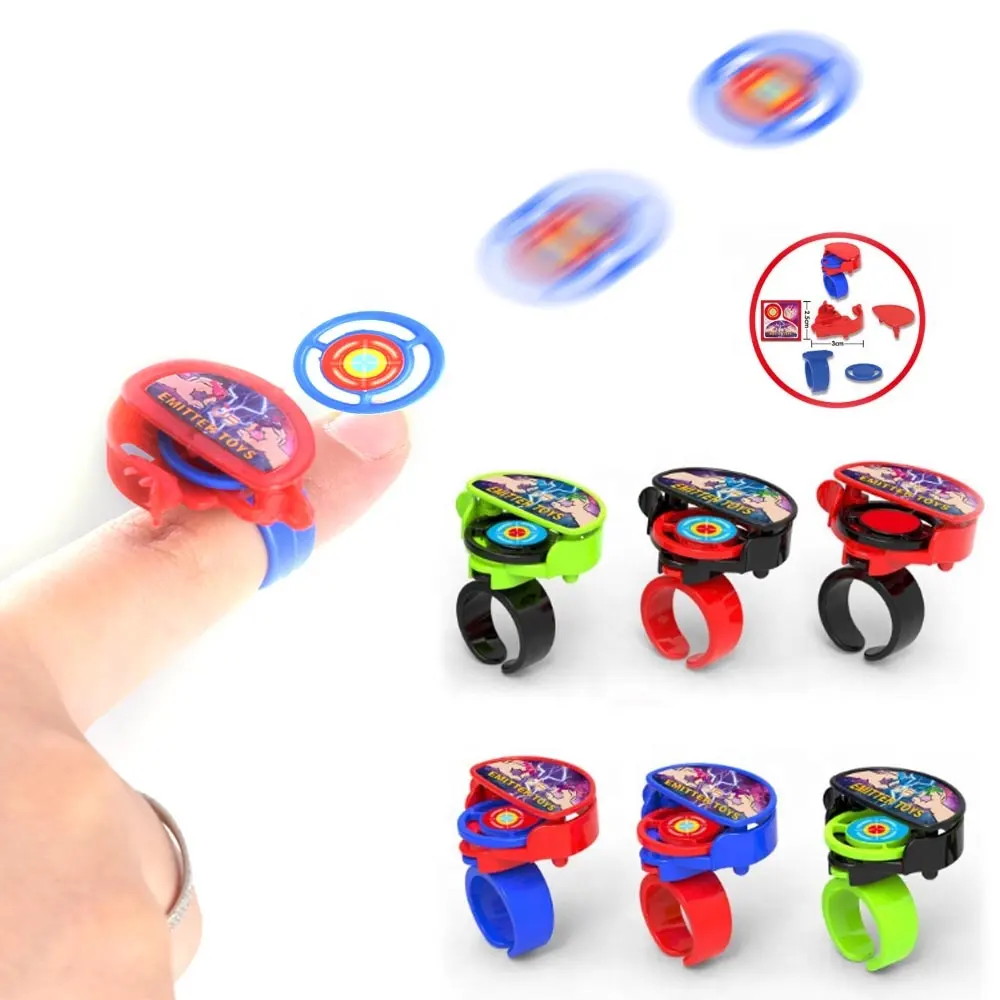 Promosyon hediye 50mm Vendning kapsül Mini montaj parmak uçan disk DIY verici oyuncaklar çocuklar için