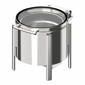 Recipiente para Calentar Comida Apilable y Resistente al Viento, de Acero Inoxidable, para Eventos al Aire Libre, Catering y Buffet - Product Image 1