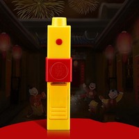 Briquet électronique chinois pour feu d'artifice à bobine télécommandée deux parties en un briquet plasma à bobine USB avec verrouillage de sécurité pour Noël