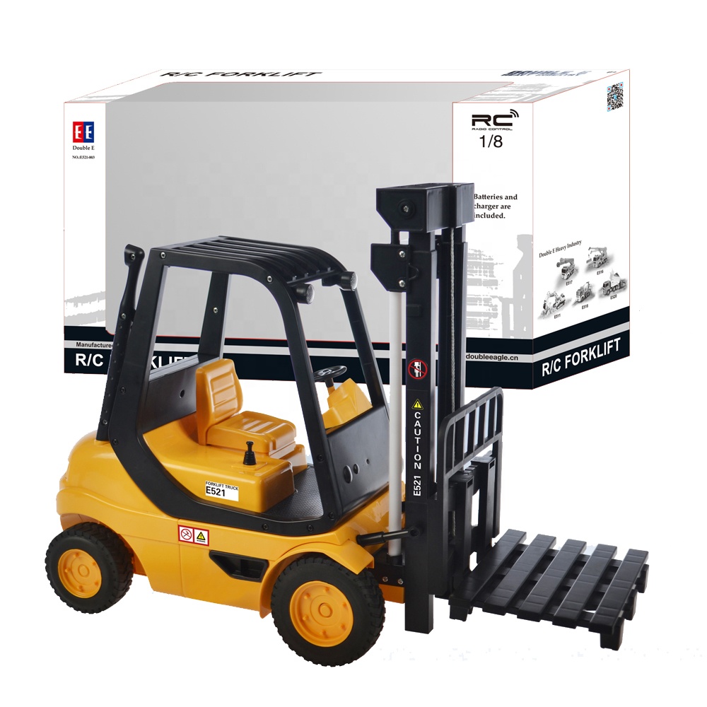 フォークリフトDouble E RC Forklift E521-003 1/8 E521-003 Double E RC Forklift Toy - 1/8 Scale Remote Control
