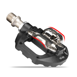 Pedales de Bicicleta MTB sin Clip PROMEND, Pedal de Bicicleta con Eje de Nylon Cr-Mo Autoblocante de un Solo Lado, Incluye Calas Gratuitas <span class=keywords><strong>F91</strong></span> - Product Image 3