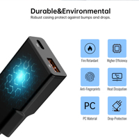 Tommox Ultra 2026 Produit Tendance Chargeur Mural Rapide USB-C GaN 20W pour iPad et iPhone