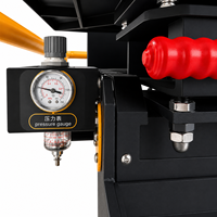 Presse à chaud pneumatique industrielle 40x60cm avec double station coulissante pour transfert thermique DTF sur t-shirts et sublimation