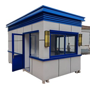 Poste de Garde en Structure Acier, Design Moderne, Cadre en Acier Léger, Utilisation Extérieure - Product Image 5