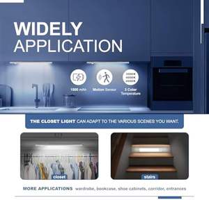 Luz <b>LED</b> Con <b>Sensor</b> De Movimiento <b>Motion</b> Wardrobe <b>Sensor</b> Stair <b>Light</b> Wireless <b>LED</b> <b>Light</b> <b>Sensor</b> Lamp <b>LED</b> Cabinet <b>Lights</b> - Product Image 4