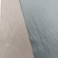 Tissu en cuir synthétique PU de haute qualité, imitation cuir, avec fil métallique, pour vêtements, robes, gants, jupes, vestes