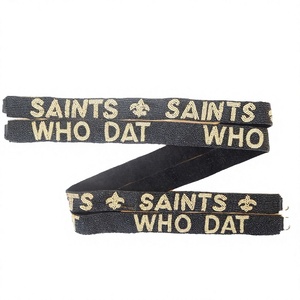 CRYSTAL CRAFT Saints for Dat Gancho para Bolso de Moda con Cuentas, Estilo Vintage, Ecológico y Personalizable - Product Image 1
