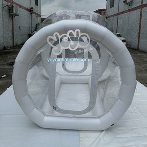 Wholesale <b>Inflatable</b> Bubble Glamping <b>House</b> Thick Anti-UV PVC <b>Inflatable</b> Clear Dome Tent For Outdoor Park Holiday Rental Business - Product Image 6