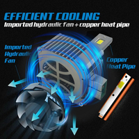 CAR-REFINE D1s Led M20 90W Canbus D2S D4S ampoule de phare Led 8600LM LED série D systèmes d'éclairage automatique D3S D8S phares antibrouillard Led de voiture