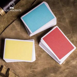 Cartas de póker de papel de <span class=keywords><strong>Casino</strong></span>, caja de colores impermeable, cartas de juego de mesa de póker, regalo creativo - Product Image 4