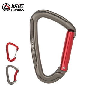 Xinda Carabiner Aluminum Alloy 10x6cm <b>Locking</b> Outdoor Climbing Hook Mountaineering Equipment - Product Image 3