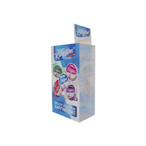 Étalage pour sachets de nicotine de tabac à priser en main avec marque lumineuse - Product Image 1