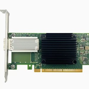 การ์ดเชื่อมต่อเครือข่าย ConnectX 5 100GbE พอร์ตเดียว QSFP28 PCIe 3.0 x16 สำหรับเซิร์ฟเวอร์ - Product Image 1
