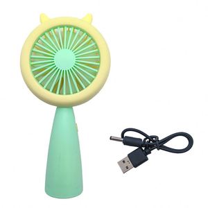 Ventilateur portable rechargeable à marque privée, mini ventilateur LED USB avec lumière LED intégrée pour extensions de cils et refroidissement personnel - Product Image 6