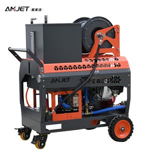 <span class=keywords><strong>Machine</strong></span> à jet d'égout de haute qualité de 4350 psi 16 lpm avec moteur à essence de 13 ch équipé d'un démarrage à clé pour le nettoyage des drains - Product Image 6