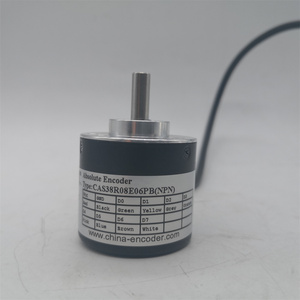 CAS38R08E06PB(NPN) ตัวเข้ารหัสแบบแอบโซลูท ขนาดเส้นผ่านศูนย์กลางภายนอก 38 มม. 10-30VDC แกนขนาด 6 มม. ตัวเข้ารหัสแบบหมุน CAS38R08E06PB(NPN) ตัวเข้ารหัสแบบหมุนแบบแอบโซลูท - Product Image 1