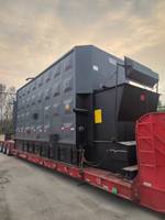 Chauffe-huile à bois de 1400 kW pour le traitement du bois, alimenté au bois