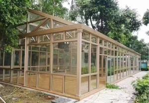 Véranda en verre élégante avec toit en pente <span class=keywords><strong>pour</strong></span> jardin - Product Image 6