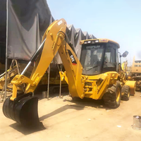 Dijual Backhoe Loader CAT 420F 420E Bekas, Penjualan Backhoe Caterpillar 420 Bekas Murah Di Tiongkok dengan Harga Murah