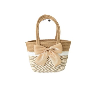 Sac fourre-tout tissé élégant grande capacité, nouveau style 2026 pour la plage et le bord de mer, sac à bandoulière chic pour pique-nique, sac panier - Product Image 4