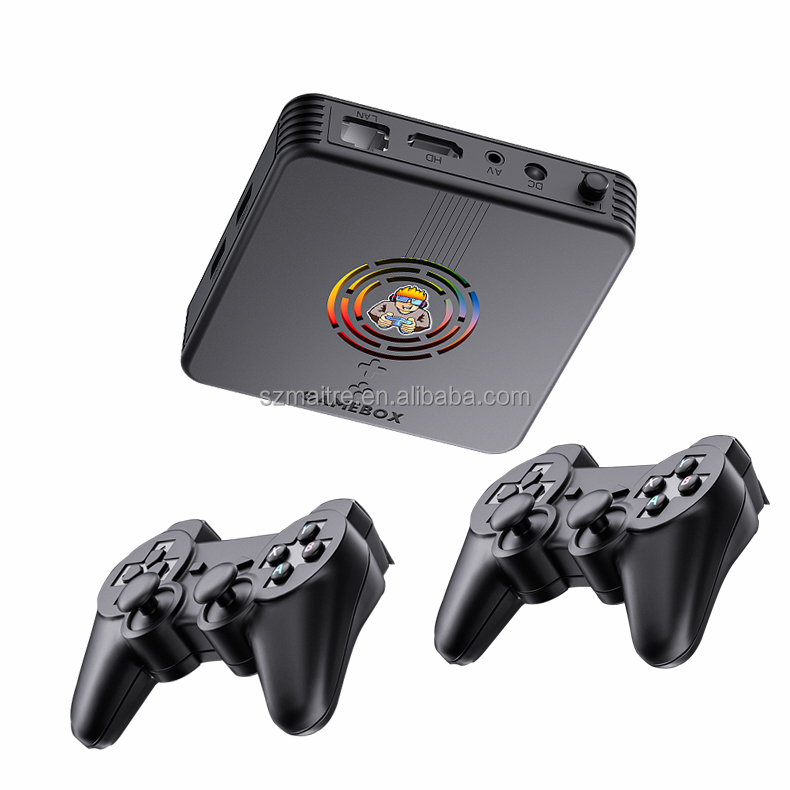 Retro Video Game Box X9 - 2.4G Wireless 4K Gaming Console