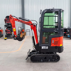 Mini <strong>Excavator</strong> Cheap Digger 1000kg Crawler <strong>Micro</strong> Digger New Home <strong>Excavator</strong> with Cab - Product Image 1