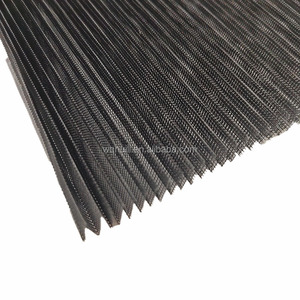 Có thể điều chỉnh Polyester xếp li bay màn hình lưới cho khách sạn mở rộng màn hình côn trùng với gấp muỗi Cửa sổ lưới thiết kế mới - Product Image 1
