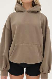 All'ingrosso felpe da donna oversize felpe in pile con Logo personalizzato Unisex felpa con tasche in pile vestiti invernali per le donne - Product Image 4