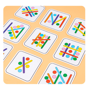 Giocattoli Educativi in Legno per Bambini, Puzzle Arcobaleno per l'Apprendimento Precoce della Matematica - Product Image 3