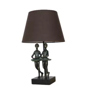fancy floor lamp modern table lamp for indoor resin night lamp child dancer decoration