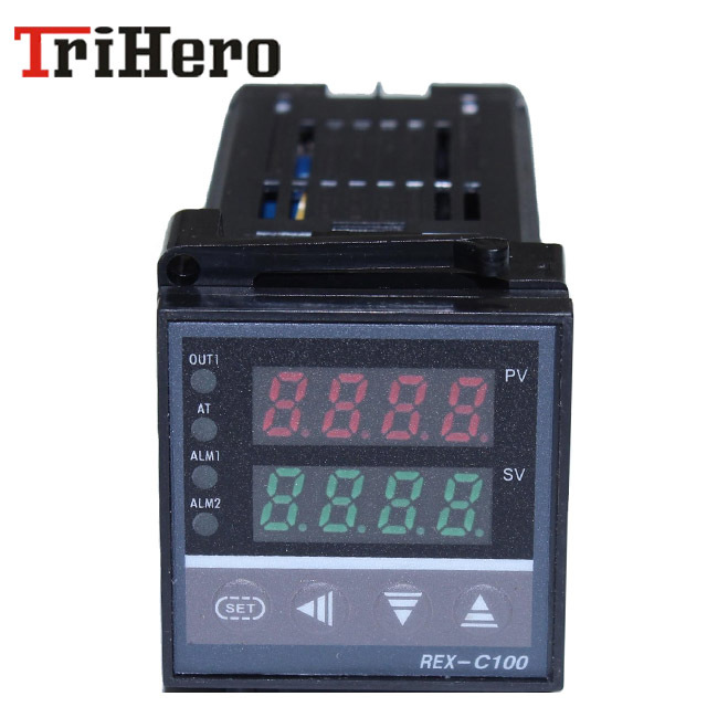 Black RKC Temperature Controller C100FK07-M*AN REXC-100 Red Color for Display PV