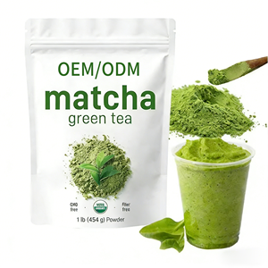 ผงชาเขียวมัทฉะเกรดพิธีกรรม ออร์แกนิค คุณภาพสูงจากผู้ผลิต (OEM)  อาหารเสริมใยอาหารสำหรับผู้ใหญ่ - Product Image 2