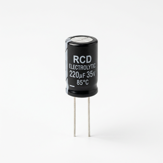 RCD Dabiao 16V 47uF Aluminum Electrolytic Capacitor 5.0x11mm CD81 Series