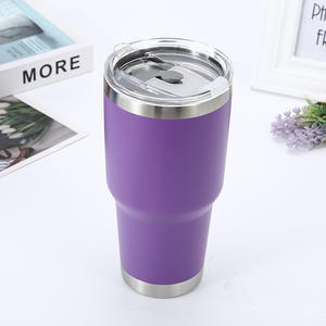 كوب معزول حراريًا من الفولاذ المقاوم للصدأ مع غطاء سعة 30 أونصة، الأكثر مبيعًا - Product Image 3