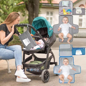 Station de changement de couches pour nouveau-né pratique et adaptée aux voyages pour les parents occupés - Product Image 4