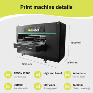Imprimante automatique DTG Krinshen Machine d'impression de t-shirts Imprimante DTG Imprimante à jet d'encre industrielle DTG pour T-shirt - Product Image 3