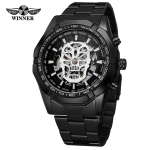 <span class=keywords><strong>Montre</strong></span> <span class=keywords><strong>de</strong></span> luxe T-WINNER en gros <span class=keywords><strong>de</strong></span> Chine, modèle crâne, <span class=keywords><strong>montre</strong></span>-bracelet automatique squelette pour homme, meilleure vente - Product Image 1
