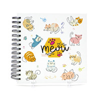 Personnalisé STANDWIDE Pet chat Meow spirale Scrapbook bricolage photo coller graffiti papeterie scrapbooking fournitures