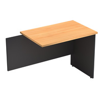Bureau de direction en bois en forme de L avec design détachable, moderne et simple, bureau d'angle classique pour les affaires