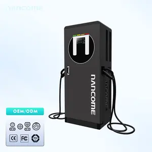 Nancome 60kw 120kw niveau 3 DC EV chargeur batterie externe mobile pour voiture électrique contrôleur de station de charge extérieur ocpp 1.6