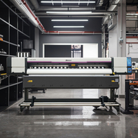 Impresora solvente ecológica de 3,2 M, plotter de corte de impresión de vinilo de grado automático, máquina I3200, impresora de inyección de tinta Uv