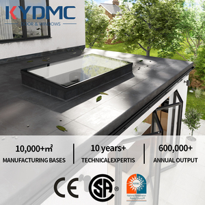 Ventana de <span class=keywords><strong>Techo</strong></span> Automática de Aluminio <span class=keywords><strong>con</strong></span> Persianas Motorizadas, Moderna, para <span class=keywords><strong>Casa</strong></span> o Villa, Impermeable, <span class=keywords><strong>con</strong></span> Aislamiento Térmico - Product Image 2
