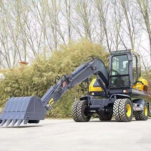 High Quality New SH 380 Medium 37 Ton Excavator Telescopic Digger Rotary Crawler <b>Engineering</b> <b>Construction</b> Pump Bosch Rexroth - Product Image 5