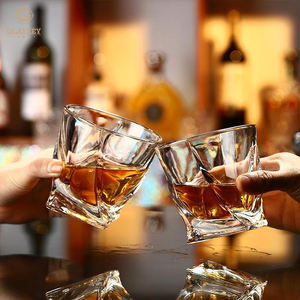 Juego de 4 Vasos de Whisky con Forma de <span class=keywords><strong>Roca</strong></span>, Estilo Antiguo, en Caja de Regalo, Vasos Personalizados para Bar, Vasos para Ron - Product Image 3