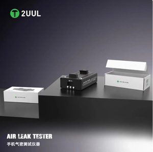 Probador de fugas de aire 2UUL AT01, tamaño de la <span class=keywords><strong>palma</strong></span> con almohadilla protectora de silicona para reparación de detección de rendimiento impermeable de estanqueidad del teléfono - Product Image 1